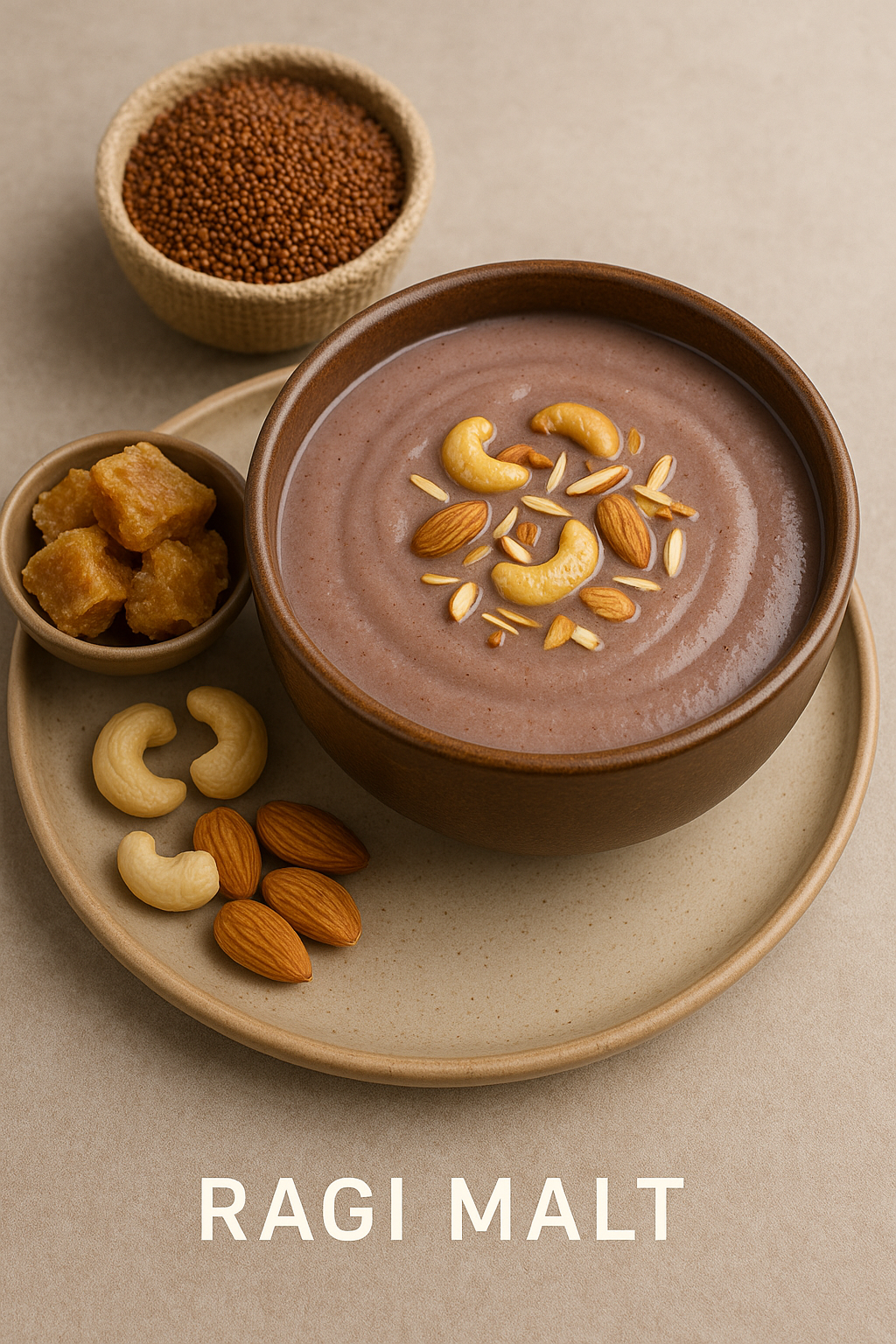 Ragi Malt Sweet Dish