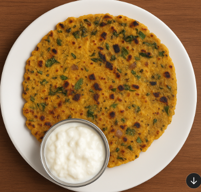 Foxtail Millet Methi Paratha