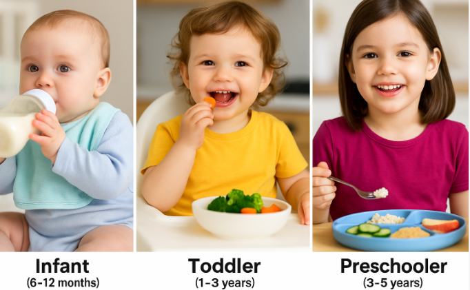 From Milk to Meals: Child Food Chart: 5 Child Diet Stages: Every Parent Must Know!