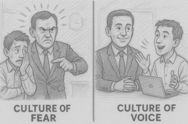 Office Culture of Fear vs Culture of Voice